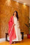 RR 47 A NC Moss Heavy Embroidery Work Anarkali Gown