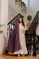 RR 47 B NC Moss Heavy Embroidery Work Anarkali Gown