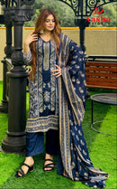 Aasha Designer 1101 Pure Cotton Printed Exclusive Pakistani Suit
