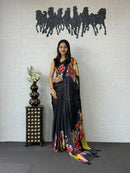 SF 2295 A Japan Satin Silk Elegant Viscose Saree