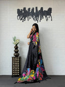 SF 2295 B Japan Satin Silk Elegant Viscose Saree