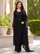 KC 012 A Premium Fox Blooming Georgette Suit