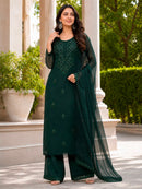 KC 012 B Premium Fox Blooming Georgette Suit