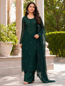 KC 012 B Premium Fox Blooming Georgette Suit
