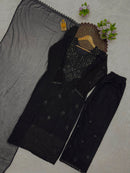 KC 012 A Premium Fox Blooming Georgette Suit