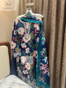 Maria.B 06 Rayon Printed Embroidery Work Pakistani Suit