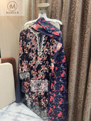 Maria.B 05 Rayon Printed Embroidery Work Pakistani Suit