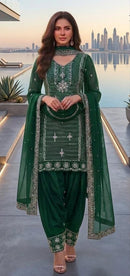 Hoor Tex  HF 585 G Designer Heavy Georgette Pakistani Suit