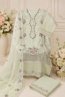 ZF Anaya Lawn 86 C Heavy Cotton Embroidery Work Pakistani Suit