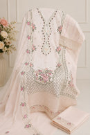 ZF Anaya Lawn 86 D Heavy Cotton Embroidery Work Pakistani Suit