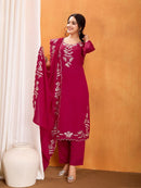 Jiyana O2 Pure Vichitra Silk With Sequence Embroidery Suit