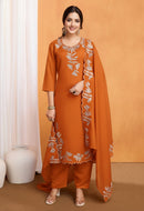 Jiyana O4 Pure Vichitra Silk With Sequence Embroidery Suit