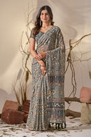 AB 1034 Premium Printed Soft Georgette Saree