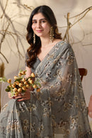 AB 1034 Premium Printed Soft Georgette Saree