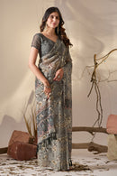 AB 1034 Premium Printed Soft Georgette Saree