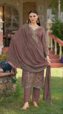 Amrutvela AT 237 C Pure viscous Maslin digital printed Pakistani Suit