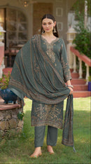 Amrutvela AT 237 B Pure viscous Maslin digital printed Pakistani Suit
