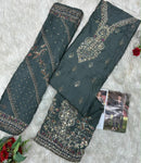 Amrutvela AT 237 B Pure viscous Maslin digital printed Pakistani Suit