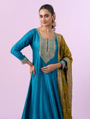 JJ 1026 Designer Vichhitra Silk Embroidery Work Anarkali Gown