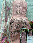 Saniya Trendz 7211 C Cotton Chikankari Embroidered Work Pakistani Suit
