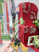 Florent 1048 H Cambric Cotton Heavy Embroidery Work Suit