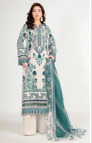 Al Zohaib Az 1593 Pure Cotton Patch Work Pakistani Suit