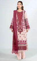 Al Zohaib Az 1599 Pure Cotton Patch Work Pakistani Suit