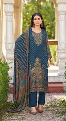 Amrutvela At 233 B Pure Viscous Maslin Digital Printed Pakistani Suit