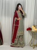 LG 2133 Designer Georgette Sequence Embroidery Work Suit