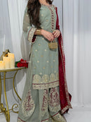 LG 2133 Designer Georgette Sequence Embroidery Work Suit