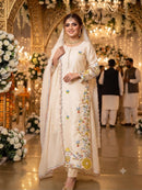 LG 2132 Designer Glass Roman Embroidery Work Suit