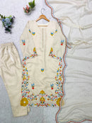 LG 2132 Designer Glass Roman Embroidery Work Suit