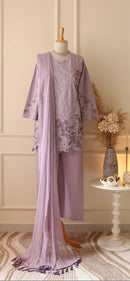 Aghajaan 1029 H Cambric Cotton Embroidery Work Pakistani Suit