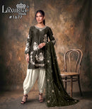 Laxuria Trendz 1677 A Premium  Reyon Jari Denting Work Pakistani Suit