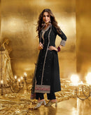 KF 1708 Fuax Georgette  Embroidery Sequences Work Suit