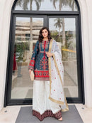 KF 1731 B Designer Heavy Embroidery Sequences Work Suit