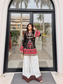 KF 1731 A Designer Heavy Embroidery Sequences Work Suit