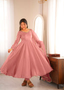 SRK 5355 D Designer Heavy Micro Cotton Anarkali Gown