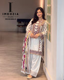 Imrozia Studio 504 A Viscose Riyon Heavy Embroidery Work Suit