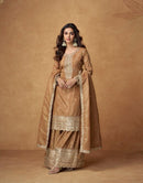 Ads 752 Designer Elegant Organza Embroidered Work Suit