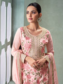 Ads 751 Premium Designer Chinon Embroidered Work Suit