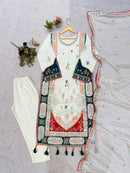LG 2141 Designer Star Silk Sequence Embroidery Work Suit