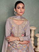 Ads 750 Designer Chinon Embroidered Work Suit