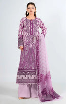 Alzohaib Az 1600 Pure Cotton Patch Work Pakistani Suit