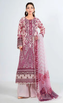 Alzohaib Az 1601 Pure Cotton Patch Work Pakistani Suit