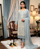 Zf Anaya 138 Heavy Fox Georgett Front Embroidery Work Suit