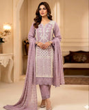 Zf Anaya 138 B Heavy Fox Georgett Front Embroidery Work Suit