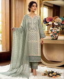 Zf Anaya 138 D Heavy Fox Georgett Front Embroidery Work Suit