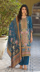 Amrutvela At 170 C Premium Pure Viscous Maslin Digital Printed Suit