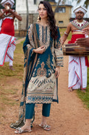 Alzohaib  Az 1532 B Pure Cotton With Heavy Patch Work Suit
